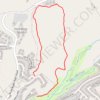 In the hills north of Boise trail, distance, elevation, map, profile, GPS track