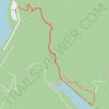 Nichols Trail trail, distance, elevation, map, profile, GPS track
