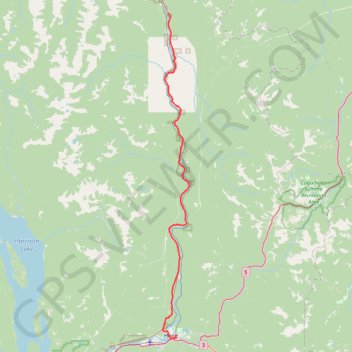 Hope - Boston Bar trail, distance, elevation, map, profile, GPS track