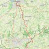GR129 - Oudenaarde-Ellezelles trail, distance, elevation, map, profile, GPS track