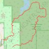 Mitchell Hill Mountain Bike trail, distance, elevation, map, profile, GPS track