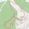 Loop walk from Bluestone Resort trail, distance, elevation, map, profile, GPS track