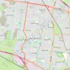 Tracked with OSMTracker for Android™ trail, distance, elevation, map, profile, GPS track