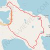 Oliver's Cove Loop Trail trail, distance, elevation, map, profile, GPS track