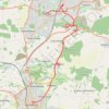 Tracked with OSMTracker for Android™ trail, distance, elevation, map, profile, GPS track