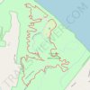 Neuse River/Flanners Beach Complex Loop trail, distance, elevation, map, profile, GPS track
