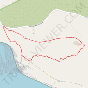 Seeberg Viewpoint Loop Hike trail, distance, elevation, map, profile, GPS track