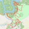 Norris Area Trail System (NATS) Poker Run Long Route Mountain Biking trail, distance, elevation, map, profile, GPS track