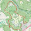 Patapsco Valley State Park - Orange Grove Area Loop trail, distance, elevation, map, profile, GPS track