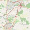 Tracked with OSMTracker for Android™ trail, distance, elevation, map, profile, GPS track