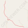 West Mtn trail, distance, elevation, map, profile, GPS track