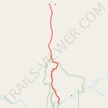 Old Coach Road trail, distance, elevation, map, profile, GPS track