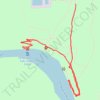 Upper Tahquamenon Falls trail trail, distance, elevation, map, profile, GPS track