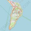Run around Portland Bill, Dorset, UK trail, distance, elevation, map, profile, GPS track