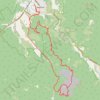 Globe Hill Loop Ride via Lookout Trail, Globe Hill Trail, Fossickers Lake Trail, Alborns Mine Trail and Soldiers - Big River Road from Reefton trail, distance, elevation, map, profile, GPS track