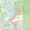 Oakheart Trail trail, distance, elevation, map, profile, GPS track
