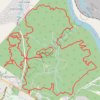 Harbison Ride trail, distance, elevation, map, profile, GPS track