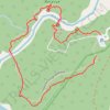 Hokitika Gorge Walkway trail, distance, elevation, map, profile, GPS track