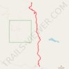 Meadow Creek Trail trail, distance, elevation, map, profile, GPS track