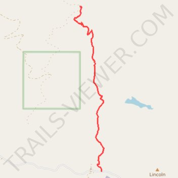 Meadow Creek Trail trail, distance, elevation, map, profile, GPS track
