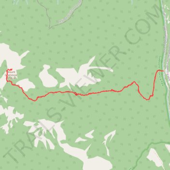 Mount Gladstone hiking trail trail, distance, elevation, map, profile, GPS track