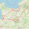 Normandie-compleet-2017 trail, distance, elevation, map, profile, GPS track