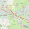 Tracked with OSMTracker for Android™ trail, distance, elevation, map, profile, GPS track