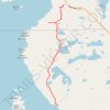 Waterman's Brook Trail trail, distance, elevation, map, profile, GPS track