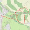 Brockholes woods explore trail, distance, elevation, map, profile, GPS track
