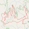 Highlands - Dia (Sue & Santana, Lindsay & Huni) trail, distance, elevation, map, profile, GPS track