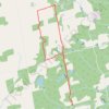 Bruce Trail Duffering Hi-Lands Prince of Wales Honeywood section trail, distance, elevation, map, profile, GPS track