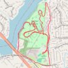Geitner Rotary Park Loop trail, distance, elevation, map, profile, GPS track