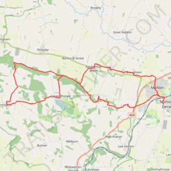 Appleton piggies trail, distance, elevation, map, profile, GPS track