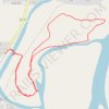 Flathead River Access trail, distance, elevation, map, profile, GPS track