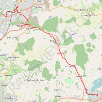 Tracked with OSMTracker for Android™ trail, distance, elevation, map, profile, GPS track