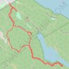 Charlies Lake trail, distance, elevation, map, profile, GPS track