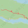 Fresien Lake Alpine Ride (Mini Whipsaw) trail, distance, elevation, map, profile, GPS track