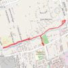 Santa Fe Greenway River Trail trail, distance, elevation, map, profile, GPS track