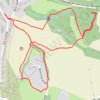 Brockholes woods explore trail, distance, elevation, map, profile, GPS track