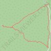 CC Spring Loop from Lovell Canyon trail, distance, elevation, map, profile, GPS track
