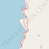 Yesnaby to North Gaulton Castle trail, distance, elevation, map, profile, GPS track