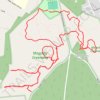 Magothy Greenway Trails trail, distance, elevation, map, profile, GPS track