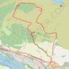 The Slacks Loop Trail in Kilpatrick Hills trail, distance, elevation, map, profile, GPS track