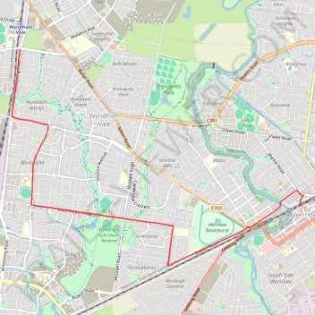 Tracked with OSMTracker for Android™ trail, distance, elevation, map, profile, GPS track