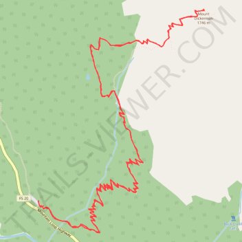 Mount Dickerman via Dickerman Mountain Trail trail, distance, elevation, map, profile, GPS track