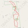 Glowegee Creek Preserve Loop Trails trail, distance, elevation, map, profile, GPS track