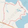 Turpin's Trail West trail, distance, elevation, map, profile, GPS track