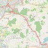 Tracked with OSMTracker for Android™ trail, distance, elevation, map, profile, GPS track