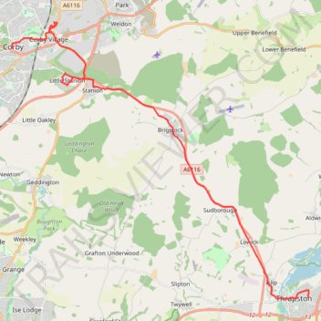 Tracked with OSMTracker for Android™ trail, distance, elevation, map, profile, GPS track