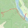 Deep Woods - Mountain Bike Ride in Pinicon Ridge County Park trail, distance, elevation, map, profile, GPS track